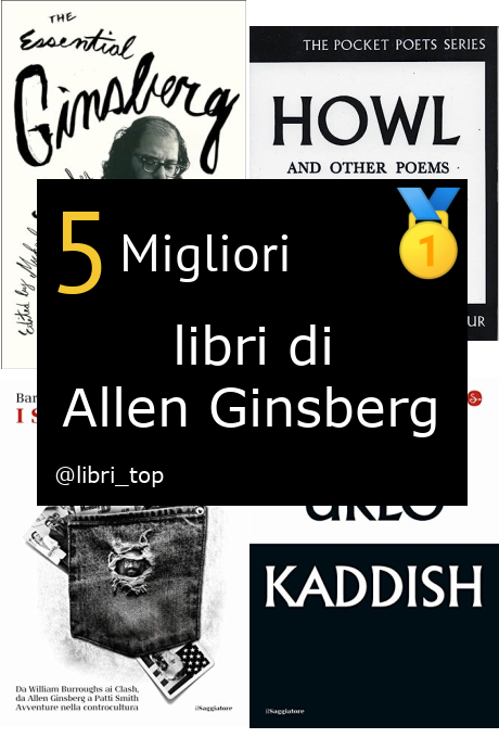 Migliori libri di Allen Ginsberg