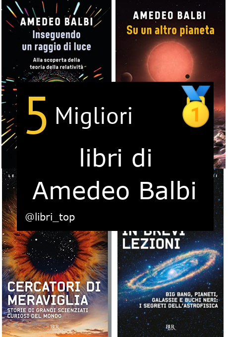 Migliori libri di Amedeo Balbi