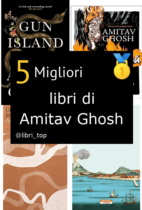 Migliori libri di Amitav Ghosh