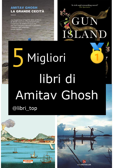 Migliori libri di Amitav Ghosh