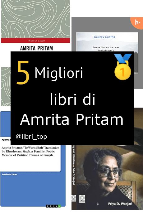 Migliori libri di Amrita Pritam