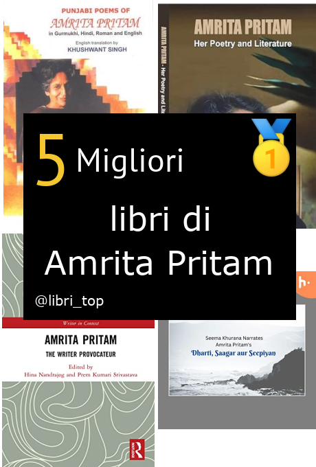 Migliori libri di Amrita Pritam