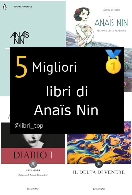 Migliori libri di Anaïs Nin