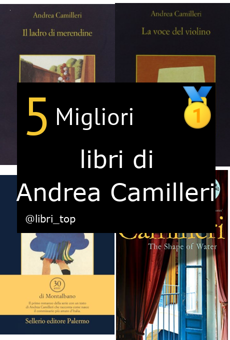 Migliori libri di Andrea Camilleri