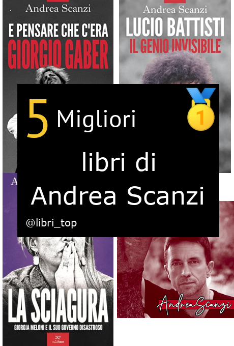 Migliori libri di Andrea Scanzi