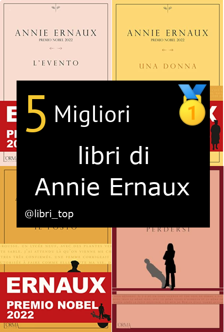 Migliori libri di Annie Ernaux