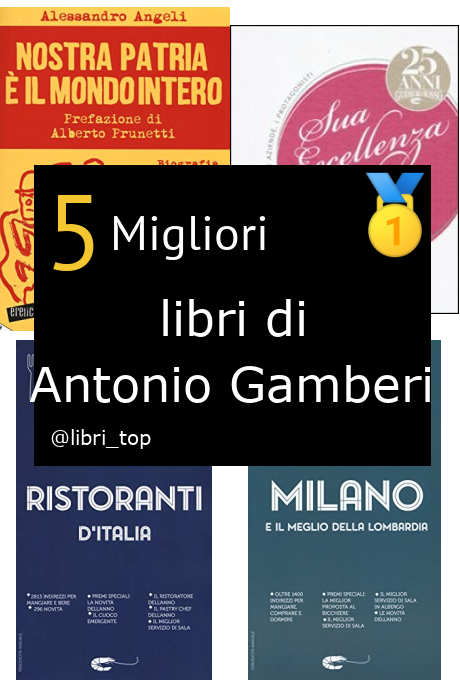 Migliori libri di Antonio Gamberi