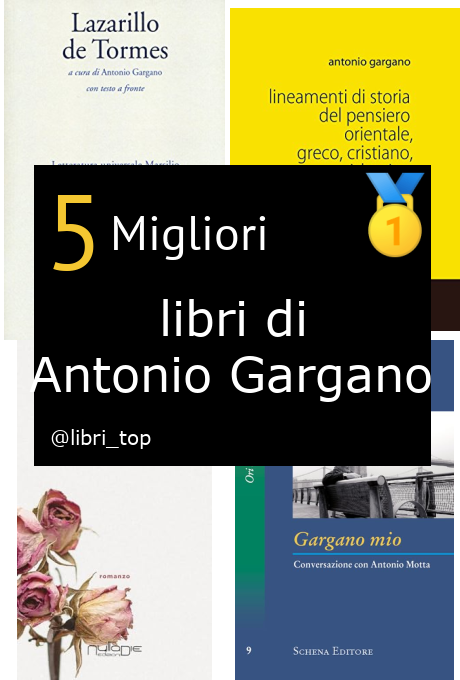 Migliori libri di Antonio Gargano