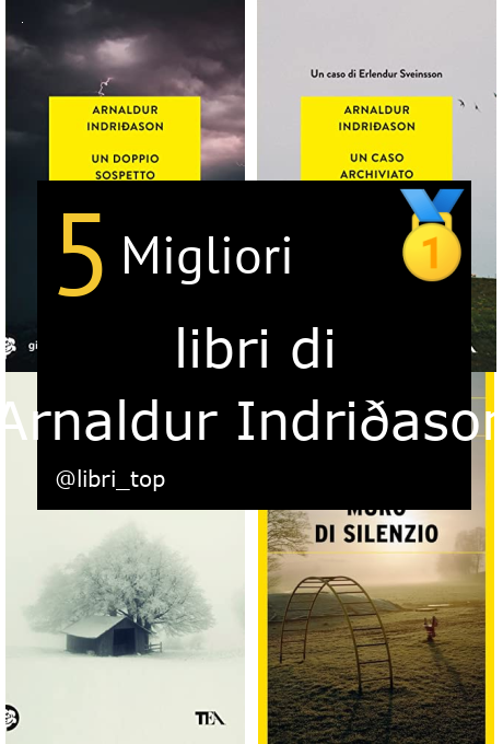 Migliori libri di Arnaldur Indriðason