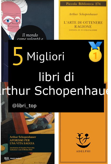 Migliori libri di Arthur Schopenhauer