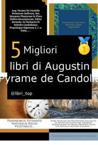 Migliori libri di Augustin Pyrame de Candolle