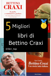 Migliori libri di Bettino Craxi