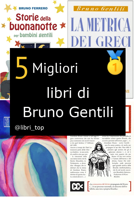 Migliori libri di Bruno Gentili