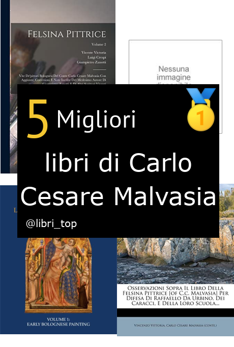 Migliori libri di Carlo Cesare Malvasia