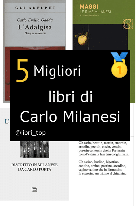 Migliori libri di Carlo Milanesi
