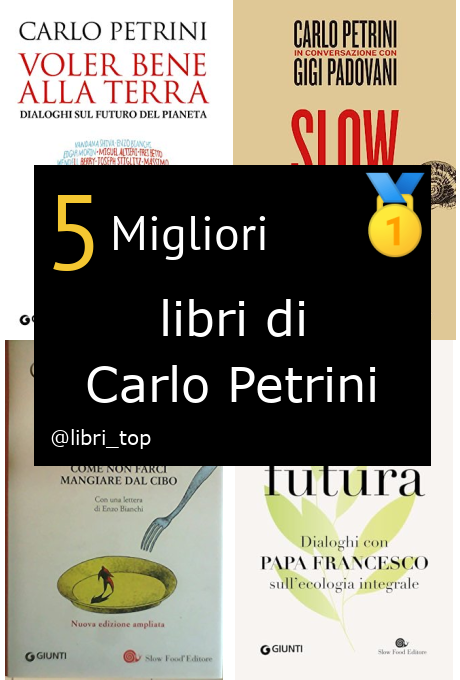 Migliori libri di Carlo Petrini