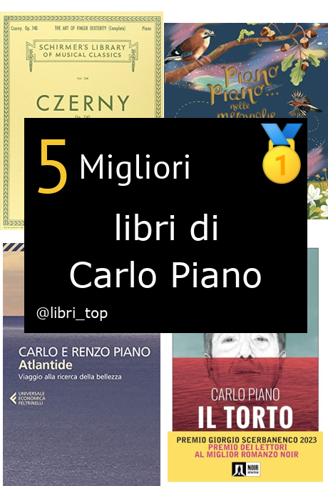 Migliori libri di Carlo Piano