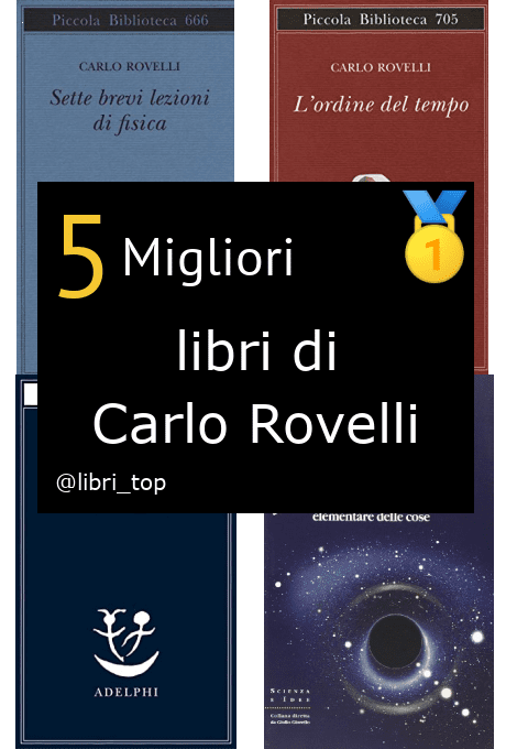 Migliori libri di Carlo Rovelli