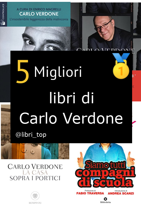 Migliori libri di Carlo Verdone