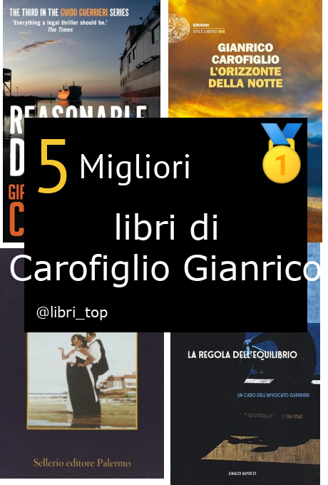 Migliori libri di Carofiglio Gianrico