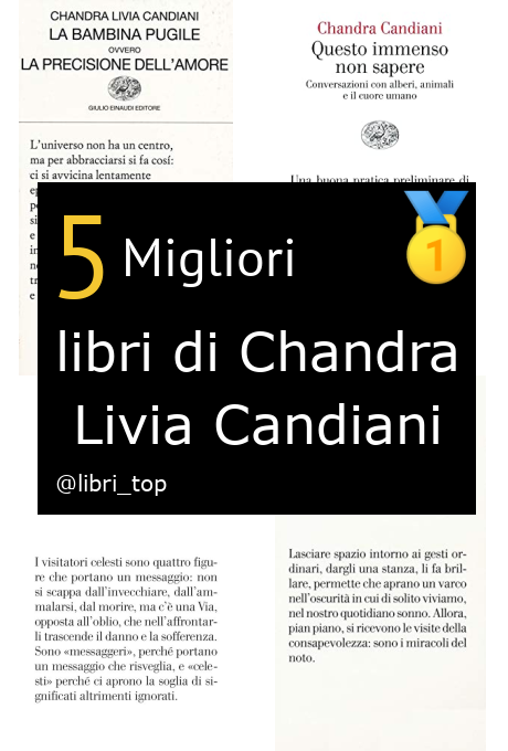 Migliori libri di Chandra Livia Candiani