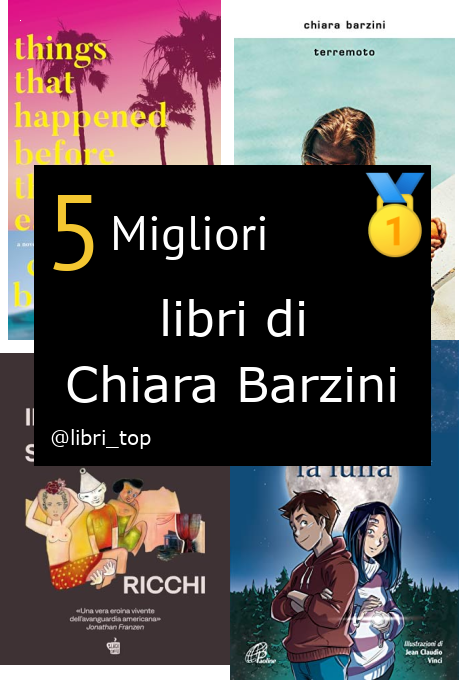 Migliori libri di Chiara Barzini