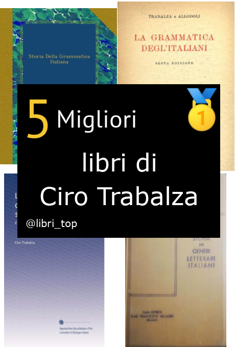 Migliori libri di Ciro Trabalza