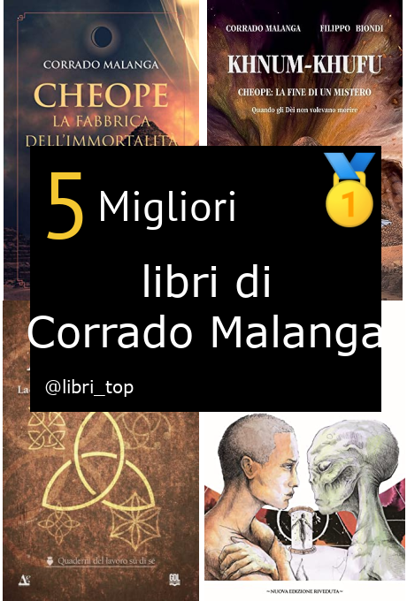 Migliori libri di Corrado Malanga