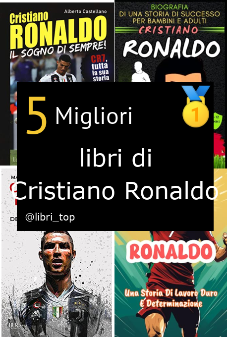 Migliori libri di Cristiano Ronaldo