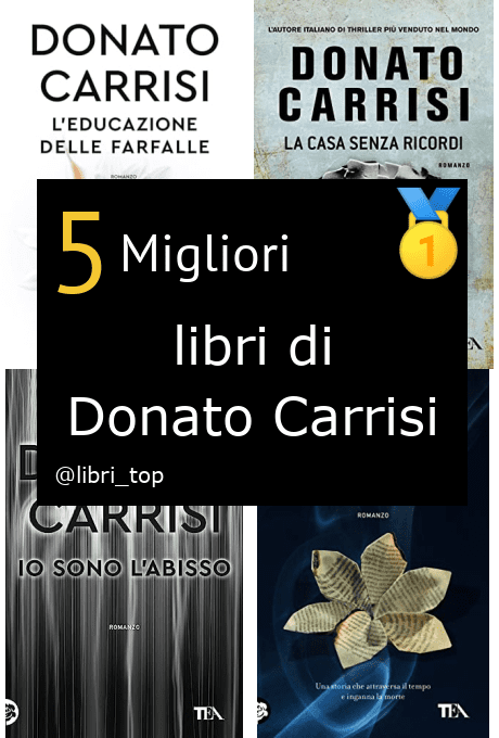 Migliori libri di Donato Carrisi
