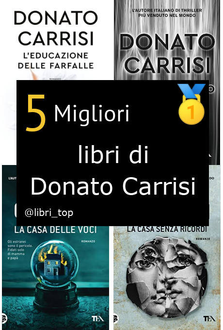 Migliori libri di Donato Carrisi