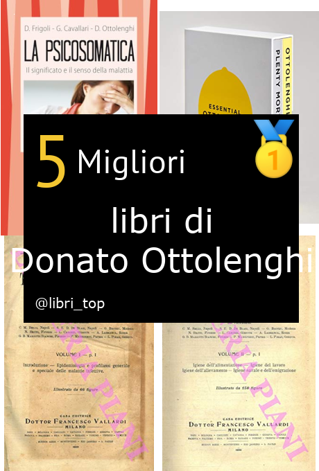 Migliori libri di Donato Ottolenghi