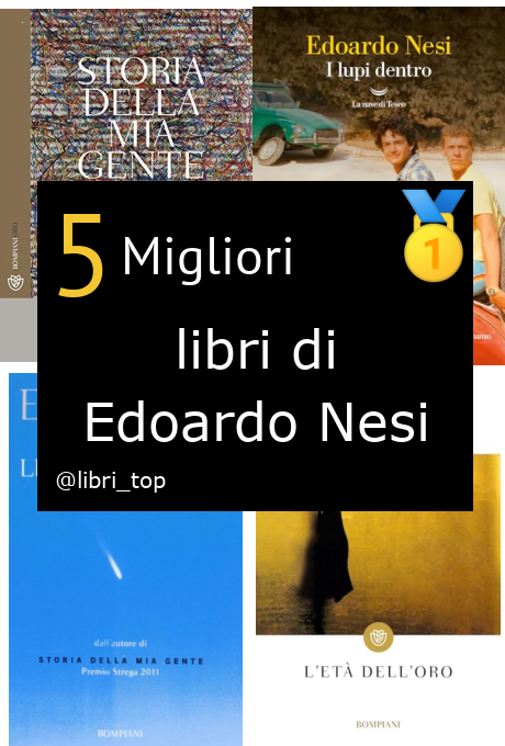 Migliori libri di Edoardo Nesi