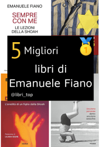 Migliori libri di Emanuele Fiano