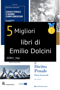 Migliori libri di Emilio Dolcini