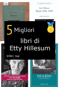 Migliori libri di Etty Hillesum