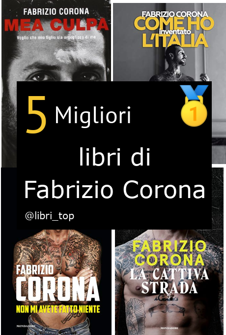 Migliori libri di Fabrizio Corona