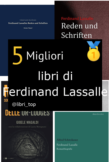 Migliori libri di Ferdinand Lassalle