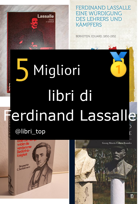 Migliori libri di Ferdinand Lassalle