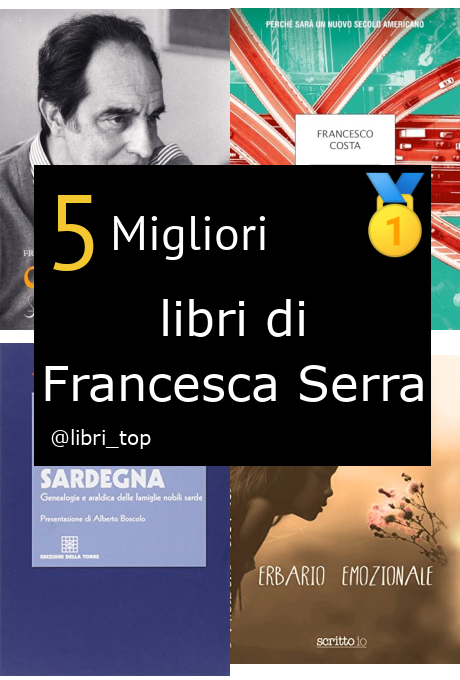 Migliori libri di Francesca Serra