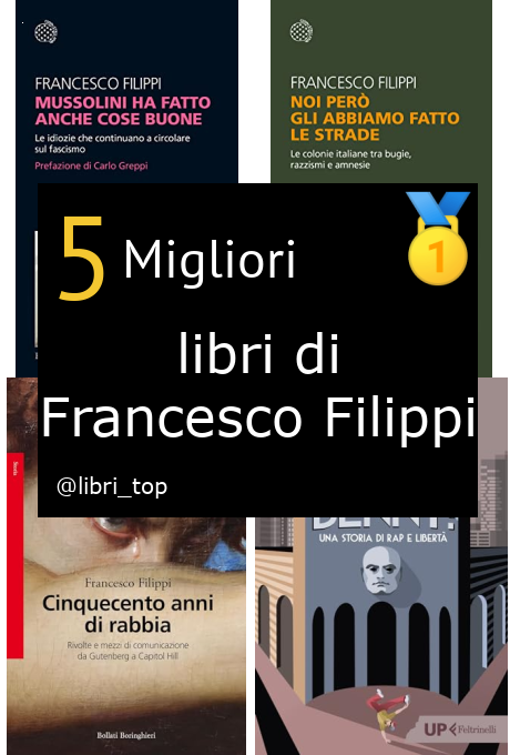 Migliori libri di Francesco Filippi