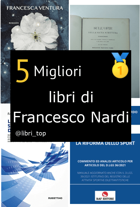 Migliori libri di Francesco Nardi