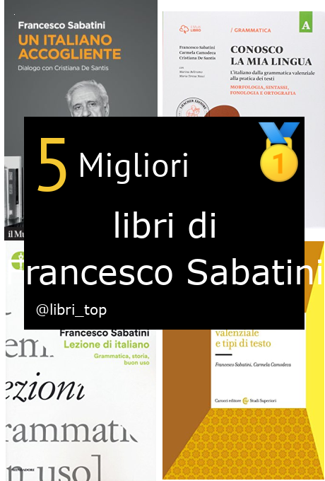 Migliori libri di Francesco Sabatini