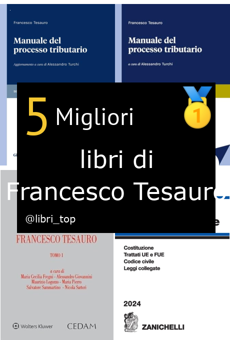 Migliori libri di Francesco Tesauro