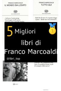 Migliori libri di Franco Marcoaldi