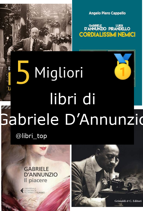 Migliori libri di Gabriele D’Annunzio