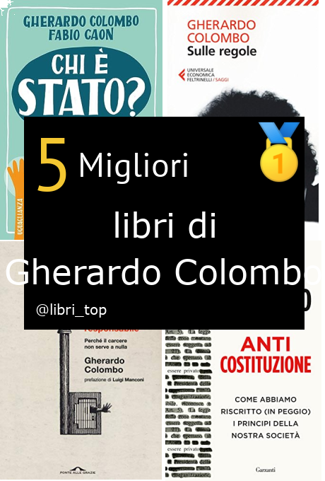 Migliori libri di Gherardo Colombo