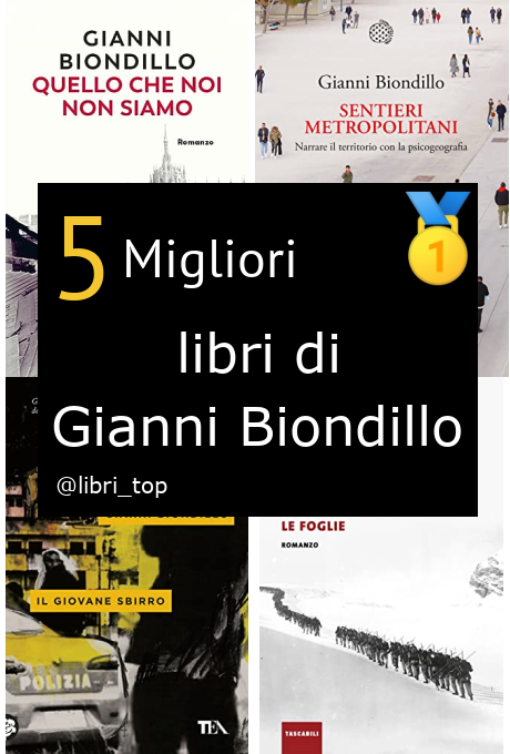 Migliori libri di Gianni Biondillo