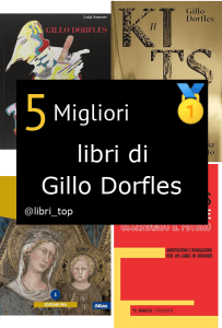 Migliori libri di Gillo Dorfles