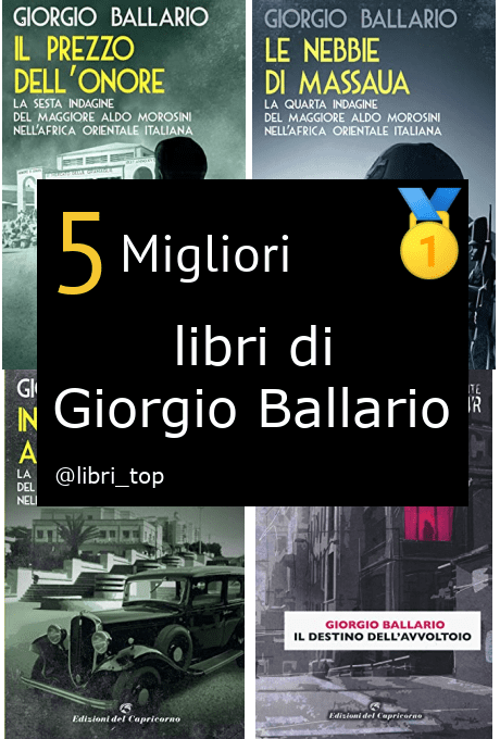 Migliori libri di Giorgio Ballario
